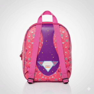 mochila infantil patrulha canina tamanho p roxa