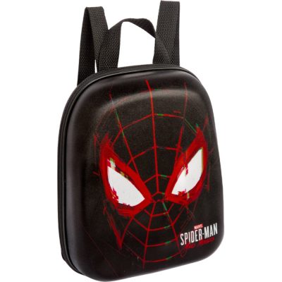mochila infantil homem aranha tamanho p preta